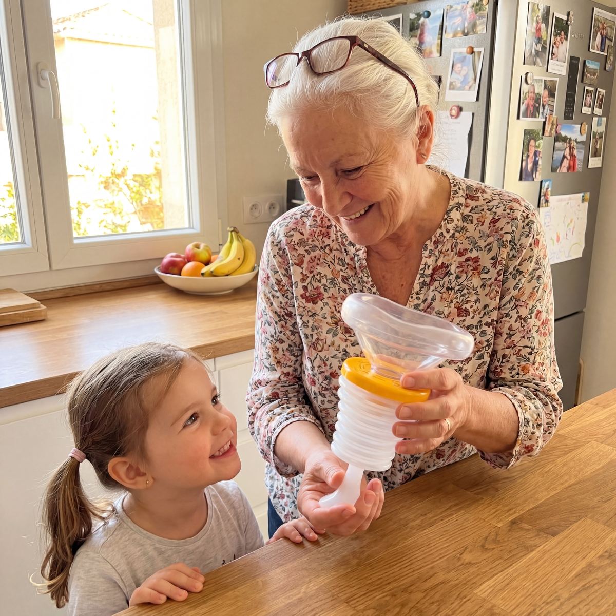 Caregiver con genitore anziano